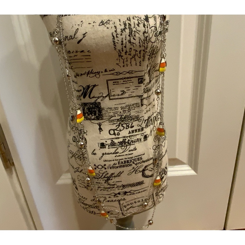 Candy Corn Necklace